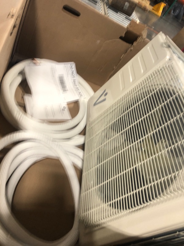 Photo 1 of ***Missing Parts: Partial Set*** Zstar 9,000 Btus Mini Split AC, 19 SEER2 Wall Mounted AC with Heat Pump & Installation Kits, Ductless Inverter Split-System Air Conditioners Cools up to 450 Sq.Ft, WIFI and Remote Control, 115V**** ONLY MOTOR ***ONLY PIECE