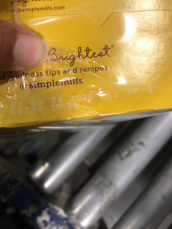 Photo 1 of **EXPIRED** Simple Mills Organic Seed Crackers, Original - Gluten Free, Vegan, Healthy Snacks, Paleo Friendly, 4.25 Ounce (Pack of 3)