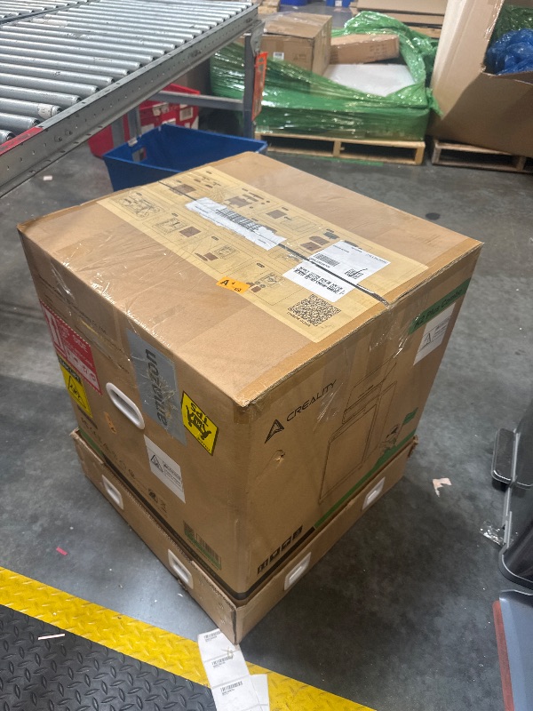 Photo 1 of Creality K2 Plus Combo 3D Printer, Multi Color Printing with New CFS, Max 600mm/s Printing Speed, Full-auto Leveling, Next-Gen Direct Drive Extruder, Dual Al Camera, Build Volume 350 * 350 * 350mm
