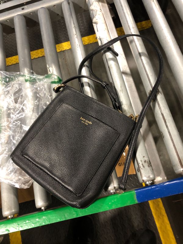 Photo 1 of ***strap damaged*** kate spade new york Ava Pebbled Leather Small Swingpack, Black