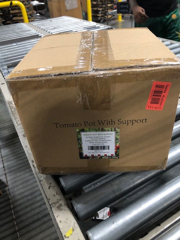 Photo 1 of UFelice Tomato Planter Boxes Pot with Trellis, 39" Plants Raised Beds Plants Boxes Tomato Cage for Garden Outdoor Plants