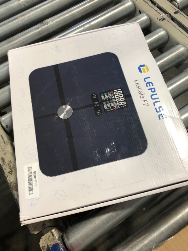 Photo 1 of Lepulse Body Fat Scale, Scale with Bmi, Body Fat, Muscle Mass, Digital Bathroom Scale Body Composition Monitor, 14.2" Big Platform, No Need Mobile Phone Or App, 400lb