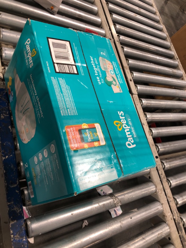 Photo 1 of Pampers Diapers - Baby Dry - Size 2, 112 Count, Absorbent Disposable Infant Diaper (Packaging May Vary)