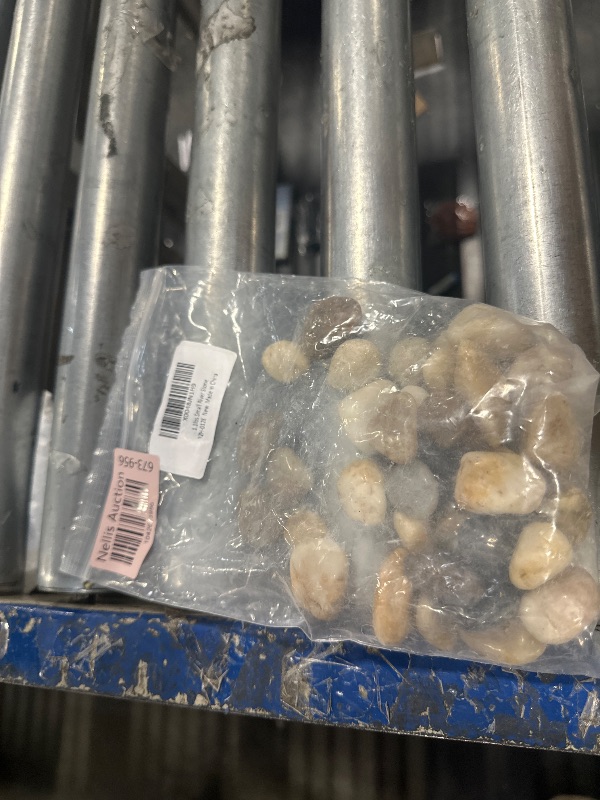 Photo 1 of 1.1LBS River Rocks for Plants Succulent Indoor Outdoor Polished Pepple Stone for Patio Garden Yard Landscaping Fish Tank Rock for Aquariam Decoration