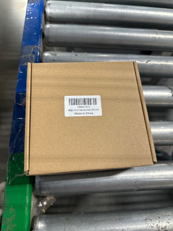 Photo 1 of 3inch 304 Stainless Steel Air Vent Covers, Thickened Flat Round Vent Cover with Fine Mesh, 45 ° Louvered Grille Soffit Vents, Dryer Vent Cover Outside, Wall Vent Cap for House & HVAC Ventilation