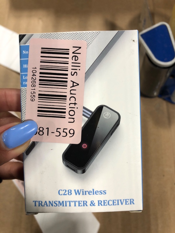 Photo 1 of JXTZ Aux Bluetooth 5.0 Adapter for Car, Bluetooth Receiver for Car Home Stereo System and Headphones, Bluetooth Aux Adapter, 2 in 1 Wireless Bluetooth Transmitter and Receiver for Hands-Free Call