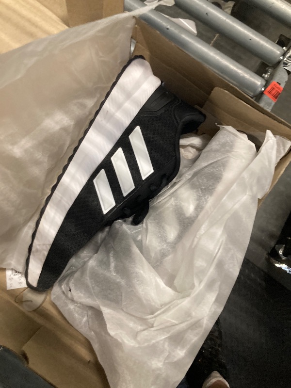 Photo 1 of **MISSING TONGUE ON ONE OF THE SHOES**adidas Men's X_PLR Path Sneaker, Black/White/Black, 13