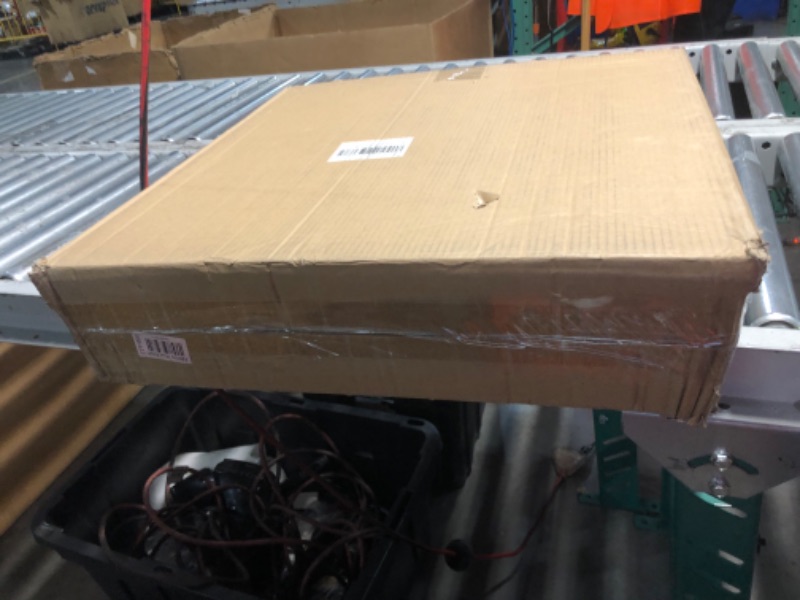 Photo 1 of ***DAMAGED - BENT - SEE PICTURES***
Fits 24x24 Steel T-Bar Drop Ceiling Grid | 2x2 Feet Lay in Steel Air Supply Diffuser with Round 12" [Neck Size] by Handua | 3 Cone | Drop Celing Vent | White | Outer Dimension: 23-3/4" x 23-3/4"