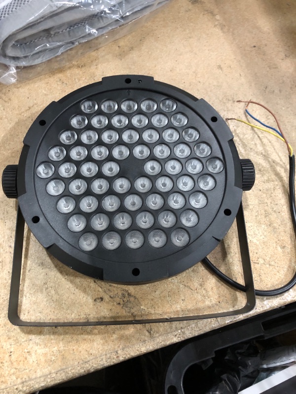 Photo 1 of 60 LEDs Par Light DMX - 90W RGB Stage Par Light Remote Control Sound Activated Auto Play Uplights for Events Church Club Wedding Party Mobile Music Live DJ Show Entertainment Stage Lighting
