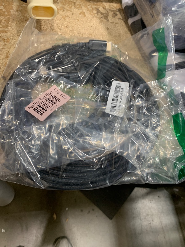 Photo 1 of Snowkids 8K HDMI 2.1 Cable 20 ft, 48Gbps Ultra High-Speed HDMI Cables Cord, 10K 8K@60Hz, 4K@120Hz Compatible for TV/Laptop/Monitor/PS5/Xbox/Projector/Entertainment, Sound System & More