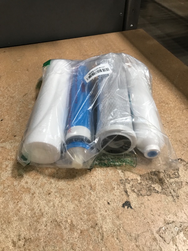 Photo 1 of *MISSING PIECES* IPW Industries, Inc.|50 GPD Reverse Osmosis Water Filter Replacement Kit for Pentek RO-2550 – Sediment & Carbon Filter, RO Membrane, & Inline Filter