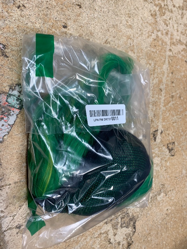 Photo 1 of BERON Green Wig Short Wave Bob Wig Green Short Curly Wig Mix Green Wigs for Women Girls Wig Cap Include