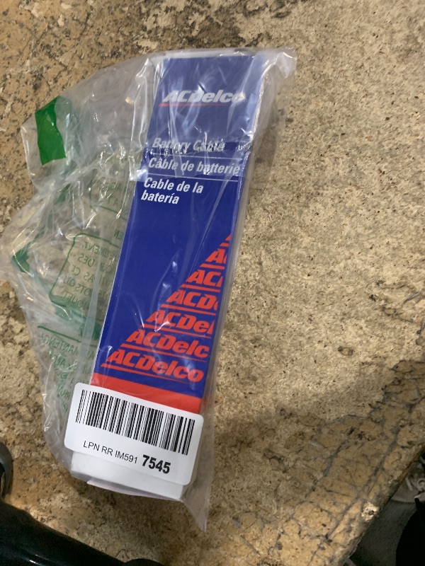 Photo 1 of ACDelco Professional 4SD25X Negative Battery Cable