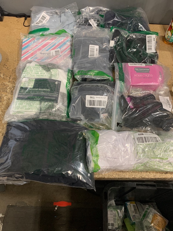 Photo 1 of **FINAL SALE BUNDLE OF MISCELLANEOUS CLOTHES OF VARIOUS SIZES NON-REFUNDABLE**