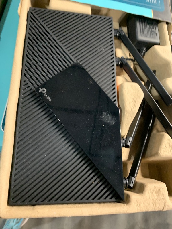 Photo 1 of ***(MISSING PARTS)***
TP-Link Dual-Band AX3000 Wi-Fi 6 Router Archer AX55 | Wireless Gigabit Internet Router for Home | EasyMesh Compatible | VPN Clients & Server | HomeShield, OFDMA, MU-MIMO | USB 3.0 | Secure by Design