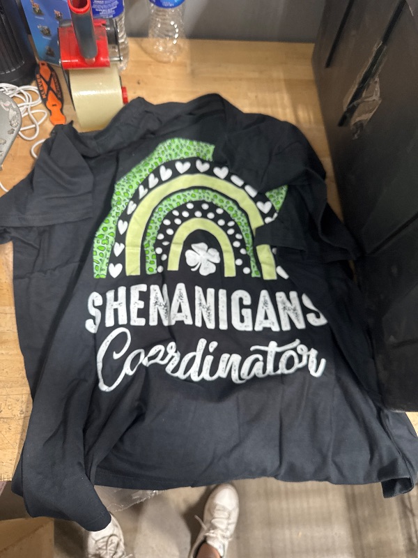 Photo 1 of Shenanigans Coordinator Matching Teacher St Patrick's Day T-Shirt 5x