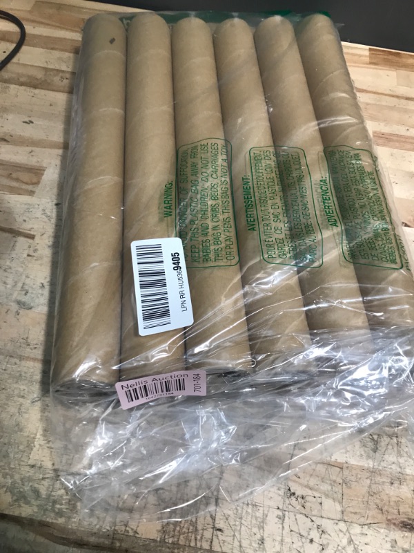 Photo 1 of 12 Pack Cardboard Tube Craft Rolls, 2 Size Empty Cardboard Tubes for Crafts, DIY Art Projects (1.2'' and 1.6''), Toilet Paper Rolls for Crafts - Long Cardboard Tubes (Brown)