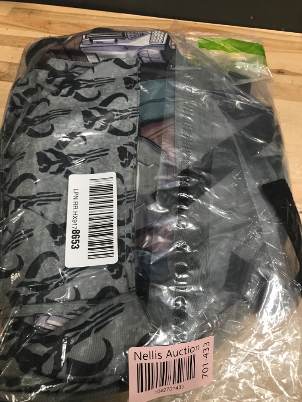 Photo 1 of STAR WARS Backpack | Boys Bag | Mandalorian Boys Backpack | School Bags | One Size Gray