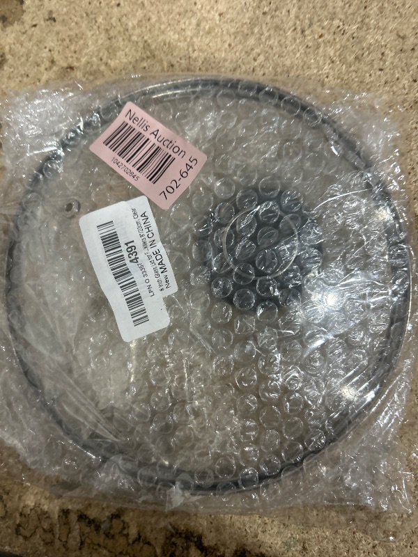 Photo 1 of 8 Inch Glass Lid for Frying Pan, Fry Pan Lid, Skillet Lid, Pan Lid with Handle, Compatible with 8" Lodge - Fully Assembled Tempered Replacement Cover, 8"/20cm, Clear