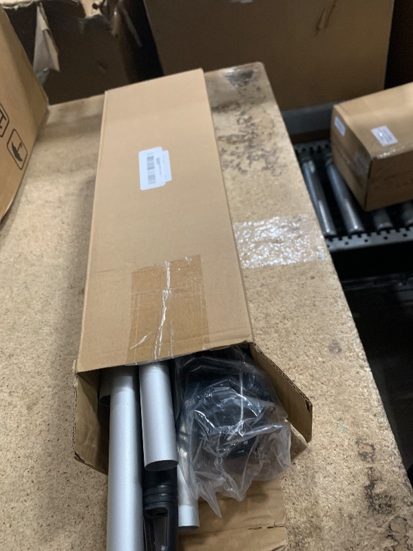 Photo 1 of 12FT Light Bulb Changer for High Ceilings, TOOVEM Light Bulb Removal Tool, with Baskets and Suction Cup, High Reach Changer with Pole Black