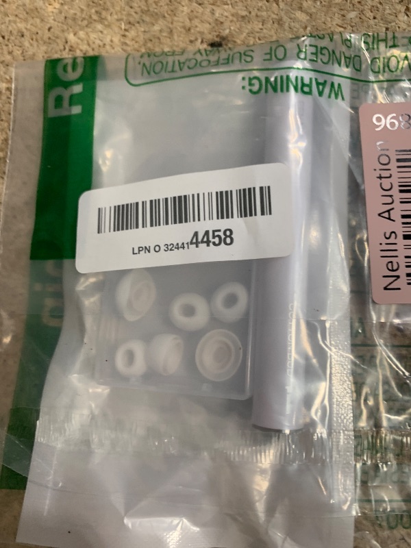 Photo 1 of [3 Pairs] Replacement Ear Tips for AirPods Pro and AirPods Pro 2nd Generation with Noise Reduction Hole, 3 in 1 Cleaner Kit for AirPods 1 2 3 Pro/Pro 2, Silicone Ear Tips for AirPods Pro (S/M/L)