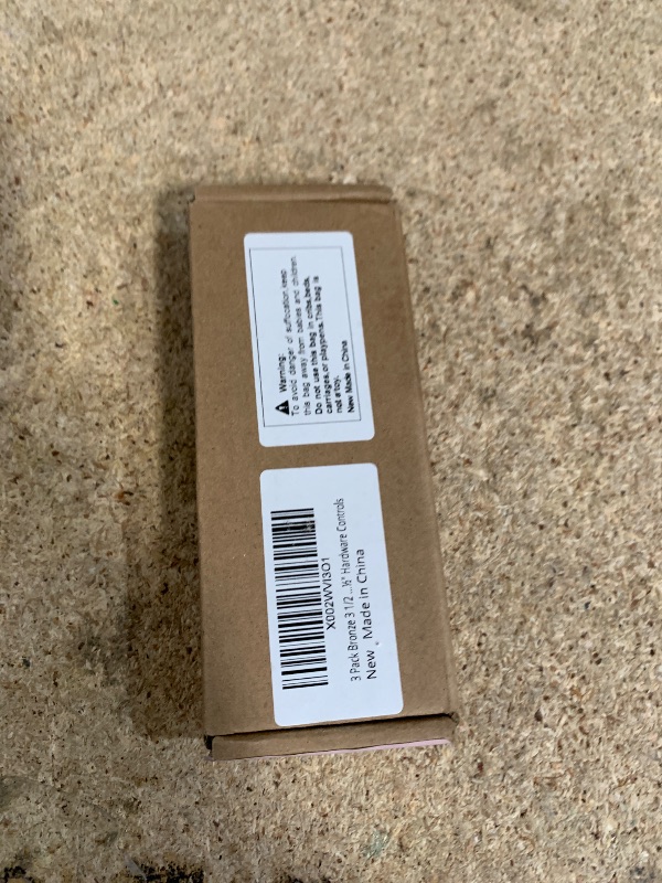 Photo 1 of 3 Pack 3 1/2 Inch Door Hinges Oil Rubbed Bronze 3.5 Inch Black Interior Hinge for Doors 5/8 Radius Corners 3 ½"Hardware Controls Heavy Duty Iron Flat Home House Decor Accessories Essentials
