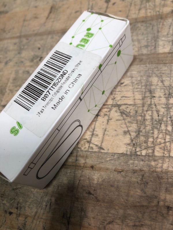 Photo 1 of 2 Pack Telescopic Reusable Straws