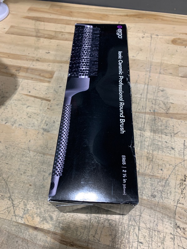 Photo 1 of Ergo Ceramic Ionic Round Brush for Blow Out - Salon Quality Hair Brushes for Women - Roller Brush for Blow Drying, Wet and Dry Hair Styling, Volumizing Hair Care - ER65: 2.5"