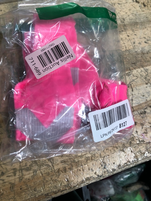 Photo 1 of adidas Metro Soccer, Long Over The Calf Team Sports Socks, Ultra Pop/Clear Grey/Black/6, Small (1 Pair)