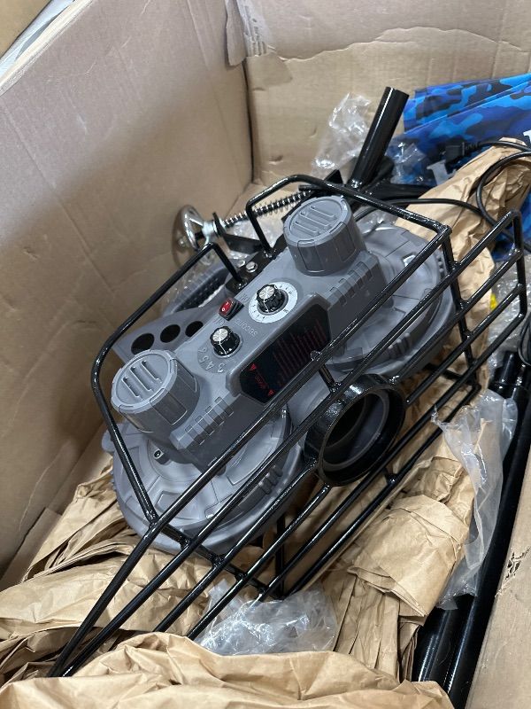 Photo 1 of ** SEE NOTES ** 
Furlihong 636BH Upgraded Dual-Wheel Baseball Pitching Machine, Adjustable Angle, Speed, and Interval, 40-68 MPH, Ideal for Professional Players and Coaches Training