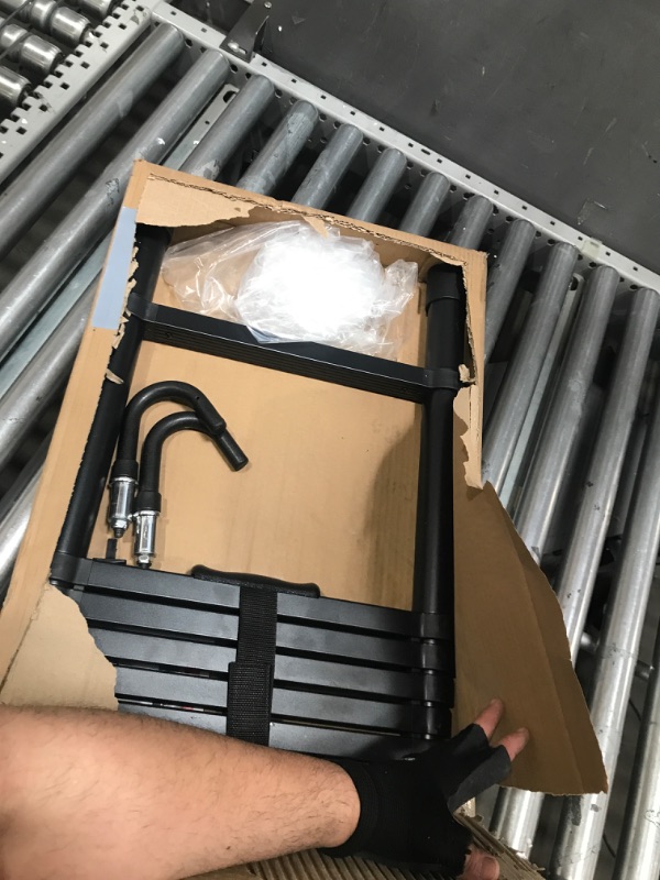 Photo 1 of Telescopic Ladder, 6.5FT RIKADE Aluminum Telescoping Ladder with Non-Slip Feet and Stable Hook, Portable Extension Ladder for Household and Outdoor Working, 330lb Capacity