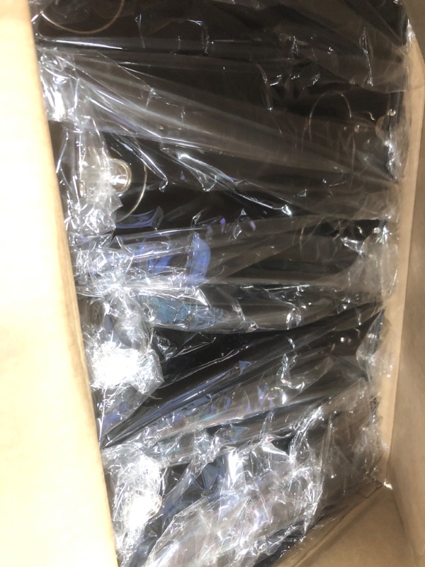 Photo 1 of 10 Packs 3 Inch Binders 3 Ring Heavy Duty Black Round Rings Bulk 11.6" x 10.4" Presentation Folder View Binder with Pockets Binder for School Office Home Gifts Favors Supplies