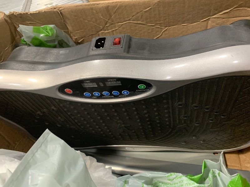 Photo 1 of Lifepro Vibration Plate Exercise Machine with Magnetic Acupoints - Full Body Vibration Platform for Beginners and Recovery - Ideal Lymphatic Drainage Massager for Muscle Toning and Overall Fitness