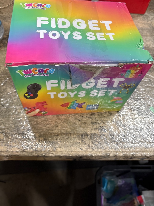 Photo 1 of 120 Pcs Fidget Toys Pack, Pop Sensory Party Favors Set Gifts for Kids Adults Boy Girl Stocking Stuffers Autistic Bulk Goodie Bag Filler Treasure Box Classroom Prizes School