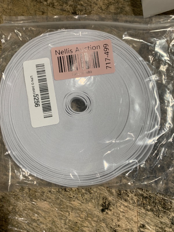 Photo 1 of Amtvuzy Elastic Bands for Sewing,1/2 Inch 15Yard 540In White Elastic Band,High Elasticity Elastic Spool Knit Elastic Bands Sewing for Clothes,Pants,Dress,Swimwear,Waistband,Shoes or Crafts DIY etc