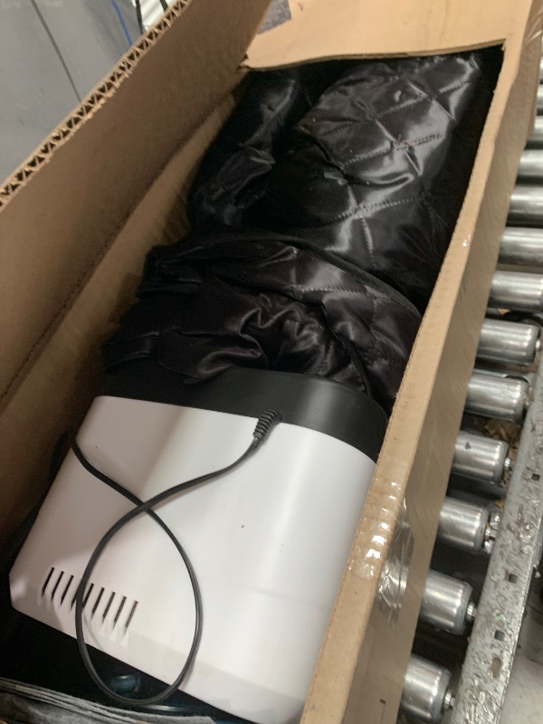 Photo 1 of ***FINAL SALE*** UMIXGENE Sauna Box,Portable Sauna for Home use with Ten Aluminium foil Heating Blankets?Personal Steam Sauna with 3L Steamer, 9 Levels, Folding Chair?Extra Large Size (36 * 36 * 71inch)