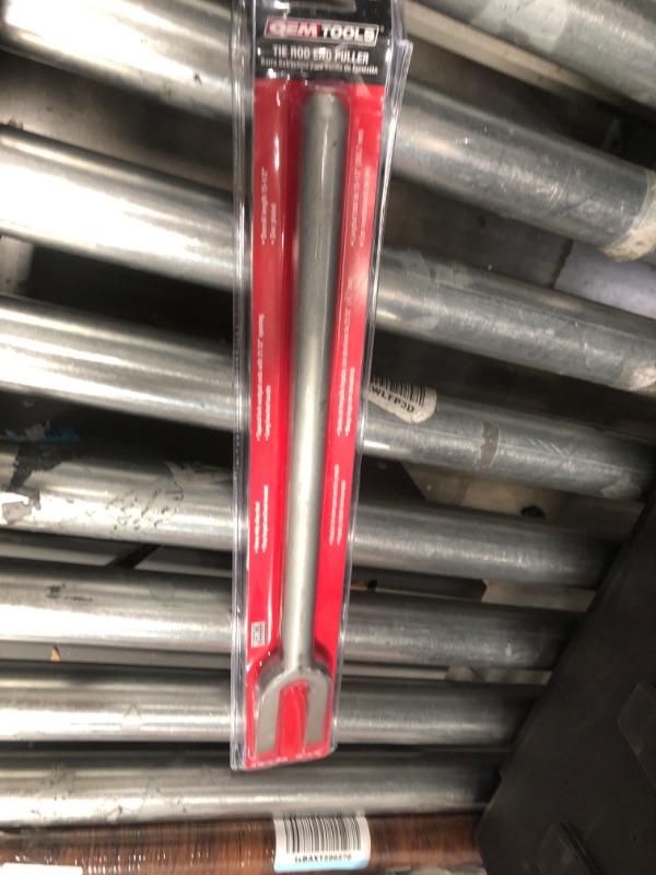 Photo 1 of OEMTOOLS 25201 Tie Rod End Puller, Essential for Efficient Auto Repair, Heavy-Duty Steel Construction, Zinc Plated for Durability, Professional and DIY Friendly