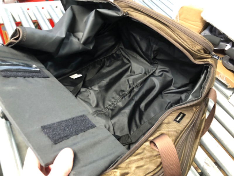 Photo 1 of ***MAJOR DAMAGE - SEE COMMENTS***
Hanke 22 Inch Expandable checked Luggage Suitcases with Wheels Foldable Duffle Bag for Travel suitcase Weekend Bag for Women Men?Coffee?