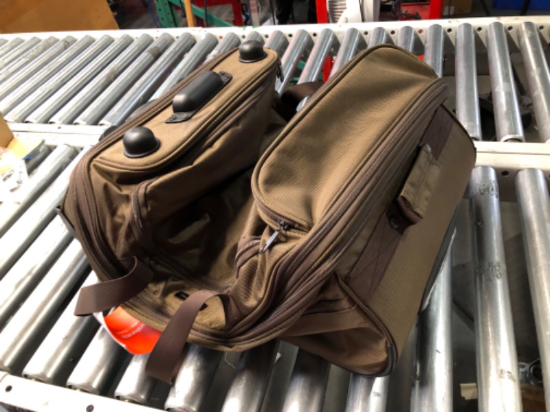 Photo 1 of ***MAJOR DAMAGE - SEE COMMENTS***
Hanke 22 Inch Expandable checked Luggage Suitcases with Wheels Foldable Duffle Bag for Travel suitcase Weekend Bag for Women Men?Coffee?