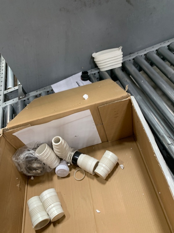 Photo 1 of 1200W Macerator Pump | PCB Function | Toilet Pump Upflush to 39.4ft/12 m,2800GPH Macerator Pump Toilet with 5 Water Inlets 2 Outlets for Basement, Laundry, Sink, Toilet/Pro