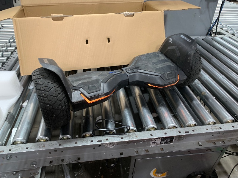 Photo 1 of ***SEE NOTES*** 
Gyroor Warrior 8.5 inch All Terrain Off Road Hoverboard with Bluetooth Speakers and LED Lights, UL2272 Certified Self Balancing Scooter