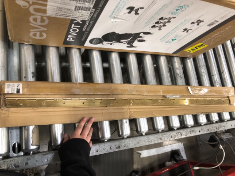 Photo 1 of uxcell Piano Hinge, 36" Stainless Steel Continuous & Piano Hinges 2" Open Width 0.06'' Thick Heavy Duty Piano Hinges with Screws for Piano, Cabinets, Doors, Gold
*****BENT, MAY BE MISSING SCREWS*****