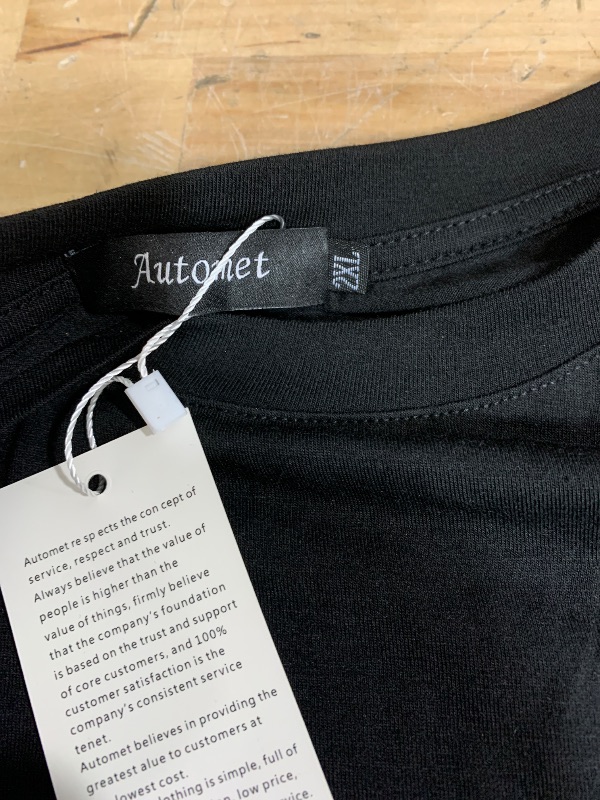 Photo 1 of AUTOMET T-SHIRT MEN'S, SIZE 2XL , BLACK