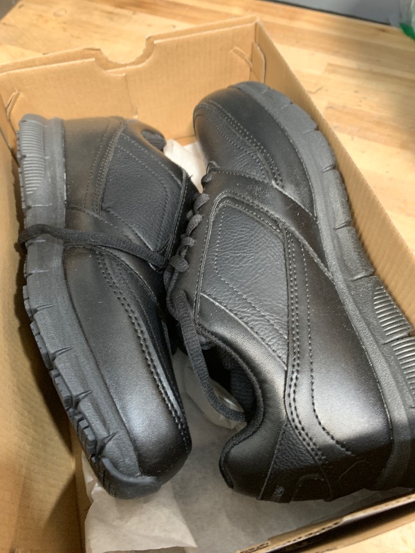 Photo 1 of Skechers Women's Sure Track Trickel Slip Resistant Work Shoe, Black, 6.5 XW US