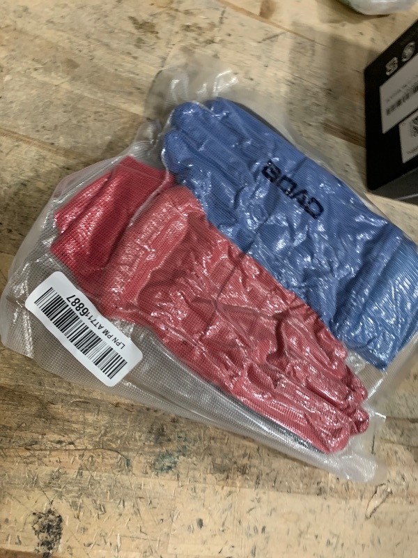 Photo 1 of 2 Pairs Kids Winter Ski Gloves Waterproof Warm Snow Mittens Full Finger Gloves for Toddlers Infants (Red, Royal Blue, 1-3 Years)