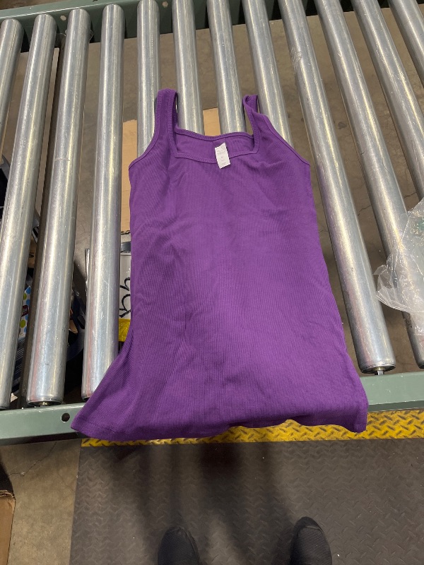 Photo 1 of Raspberry pudding plum colored tank top