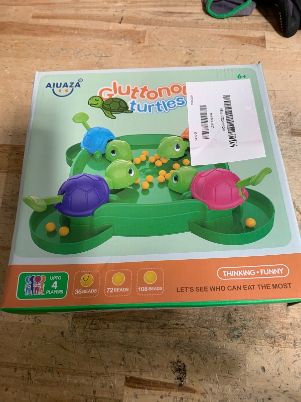 Photo 1 of AIUAZA Hungry Turtle Chessboard Game, Hungry Box Chessboard Game, Turtle Eating Beans Chessboard Game, Party and Party Family Toys, Toys, 2-4 Person Games?36 Beans?