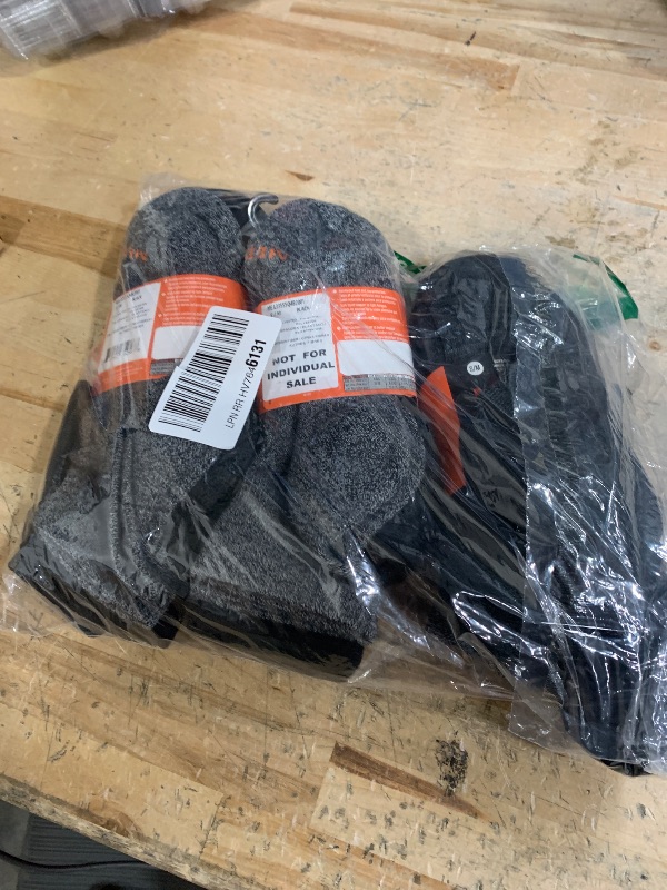 Photo 1 of Merrell Midweight Cushion Ankle Quarter Socks 12 Pair Pack, Black, SMALL / MEDIUM
