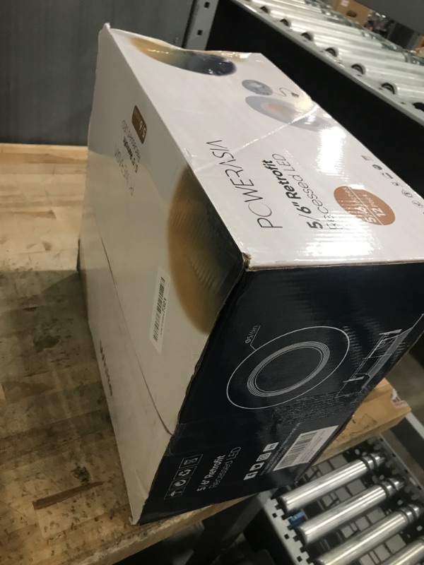 Photo 1 of 12 Pack 6 Inch 5CCT Dimmable LED Recessed Lights, 12W=75W, 1200LM, Selectable 2700K-6000K, ETL and Energy Star Certified