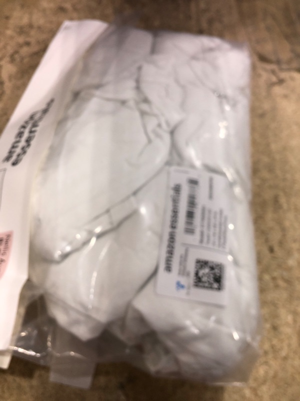 Photo 1 of Amazon Essentials Men's V-Neck Undershirt, Pack of 6, White, Large